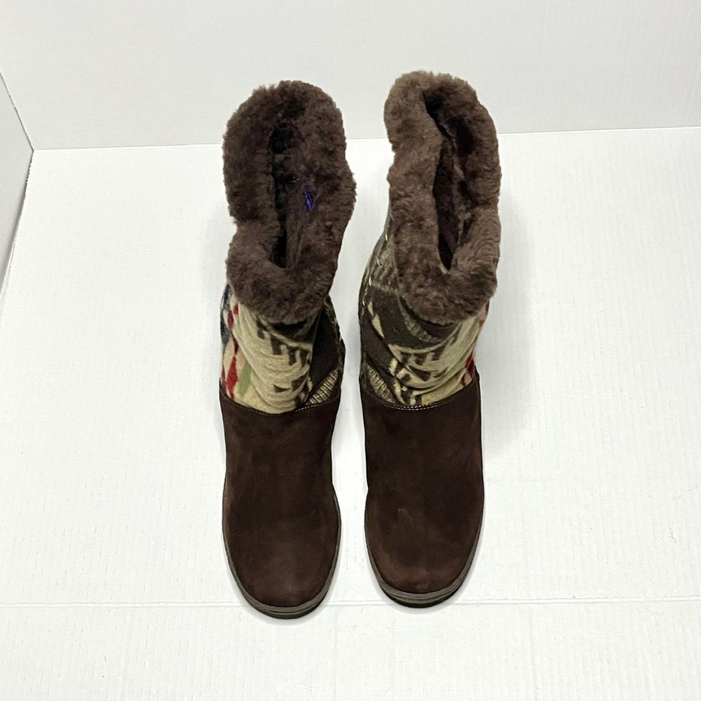 Pendleton Aztec Knit Boots - Picture 9 of 14
